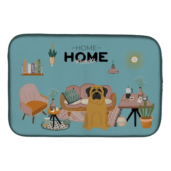Mastiff Sweet Home Dish Drying Mat