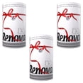 thumbnail image 1 of Renova Essuie-Tout Étiquette Rouge - Fond Blanc avec Motif (120 Feuilles) (Lot de 3), 1 of 1