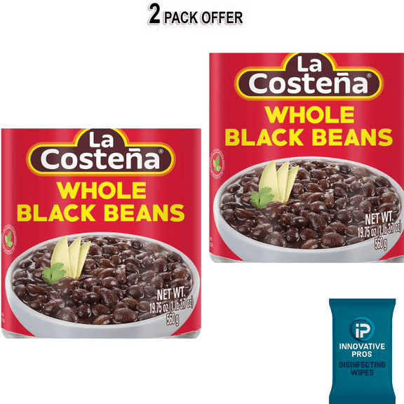 La Costeña Canned Black Beans, 19.75 oz