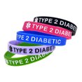 thumbnail image 1 of ZLight 5 Pack Silicone Bracelets Warning Language Hand Strap Printed Wristband 20.00*2.00*0.20cm 1Set, 1 of 6