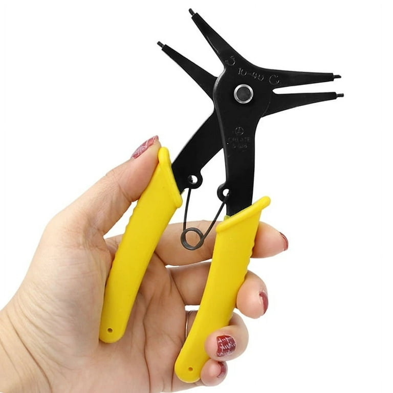 Circlip Plier Snap Ring Removal Tool Dual Purpose Circlip Pliers