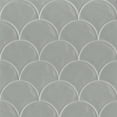thumbnail image 1 of Bedrosians Sorrento Gloss Ceramic Tile 6" x 7", Grigio (34-Pack, 5.2 SF), 1 of 1
