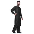 thumbnail image 4 of Atasi Kurta Pathani Pyjama Kurta Pyjama de Mariage pour Garçons Vêtements d'Été, 4 of 5