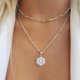 thumbnail image 2 of Dainty Silver Initial Necklaces for Women Silver Necklaces for Women A Z 26 Alphabet Initial Necklaces for Teen Girls Jewelry, 2 of 4