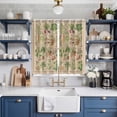 thumbnail image 2 of Rustic Vegetable Garden Kitchen Curtains Window Panels, Vintage Farmhouse Plants Beige Insulated Window Treatment Curtain, Grommet Curtains for Bedroom/Living Room/Bathroom, 2 Piece 42"Wx63"L, 2 of 8