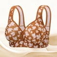 thumbnail image 3 of Aofany Bras for Women No Underwire Wide Straps Full Coverage Comfort Bra Soft Everyday Sleep Bra with Soft Support, 36B/C-46B/C, 3 of 8