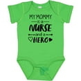 thumbnail image 3 of Inktastic My Mommy is a Nurse and a Hero Boys or Girls Baby Bodysuit, 3 of 5