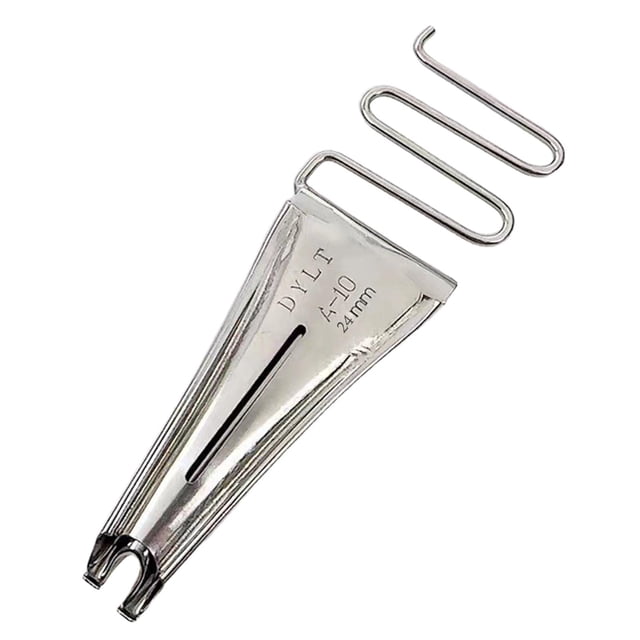 VONKY Lockstitch Machine Binding Bottom Binding Binder Premium Curve Edge Overlock 24MM Silver 24MM