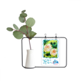 thumbnail image 1 of Fascination Flower Painting Transparent Glass Hanging Vases Decoration Bottle, 1 of 2