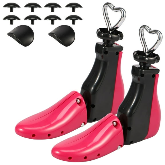 2 Pcs Boot Shoe Stretcher Wide Feet for Men Women Adjustable Length and Width Professional Shoe Stretcher for Women Size 7-12 Men's 6-10