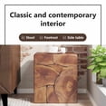 thumbnail image 4 of vidaXL Solid Teak Wood Stool, Versatile Footrest/Side Table, 15.7" x 15.7" x 17.7" Brown, 4 of 12
