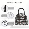 thumbnail image 4 of Balery Laying Hens And Roosters Bolsa de Almuerzo para Mujeres, Caja de Almuerzo, Bolsa de Almuerzo Pequeña Impermeable, Tote de Almuerzo Reutilizable con Gran Capacidad, 4 of 6