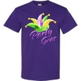 thumbnail image 3 of Inktastic Party Gras Mardi Gras Jester Hat T-Shirt, 3 of 5