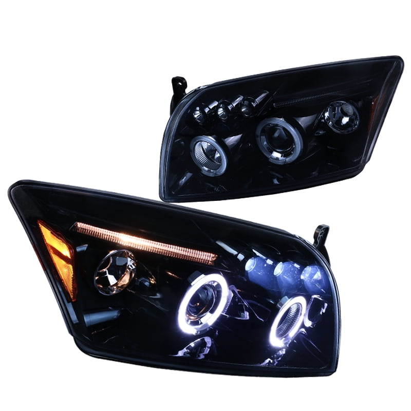 SpecD Tuning Projector Led Headlights for 20072012 Dodge Caliber Head