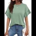thumbnail image 1 of Tops de Corta para Mujer, Color Verde Frijol, Talla XL, 1 of 9
