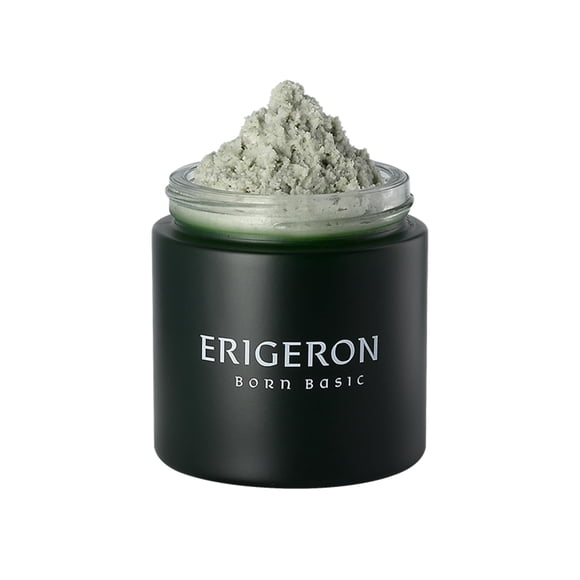 erigeron Heartleaf Mask Limpiador facial de espuma de limpieza profunda de poros para limpieza doble, lavado facial calmante de coco, removedor de puntos negros, cuidado de la piel coreano (3.4 fl oz/