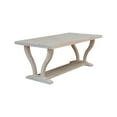 thumbnail image 3 of International Concepts LaCasa Solid Wood Coffee Table - Unfinished, 3 of 8