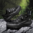 thumbnail image 4 of Men's Comfortable Casual Sneakers, Anti-Slip Hiking Shoes for Outdoor Running, High-Quality Easy-to-Pair Buckle Shoes, Suitable for Holiday Use, 4 of 9