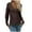 Coffee, variant on Utoimkio Pullover Sweaters for Women Long Sleeve Deep V Neck Loose Sweaters Solid Knitted Outwear Jumper Tops