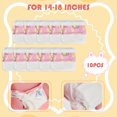 thumbnail image 7 of 10Pieces Baby Doll Diapers Pack,Baby Doll Underwear Diapers for Reborn Accessories,Reusable 10-Pieces for 14-18 Inch Babydoll,Soft Washable Dolls Accessories, 7 of 7