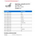 thumbnail image 2 of Water Pump - Compatible with 2013 - 2018 Ram 1500 2014 2015 2016 2017, 2 of 2