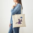 thumbnail image 3 of CafePress - Playful Kangaroo & Joey - Unisex Canvas Tote Bag, Beige, 1-Piece, 3 of 6