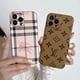 thumbnail image 4 of Funda De Cuero De Agujero Fino De Flor Antigua Adecuada Para iPhone 14 Pro 13 11 promax 12 7 8 plus, 4 of 4