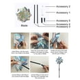 thumbnail image 4 of Reflective Pinwheels Extra Sparkly Pinwheels For Garden Decor Pinwheels For Kids Scare Birds Away From Garden Yard Patio Lawn Farm, 4 of 9