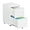 White-2 Drawer Wheels, variant on Bonusall 3 Drawer Black File Cabinet, Fully Assembled Metal Rolling Filing Cabinet with Lock, Under Desk Filing Cabinets for Home Office Fit A4/Letter/Legal