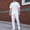 C White, variant on Timoontee Lightweight Summer Sets for Men 2 Piece Tracksuit Button Down Short Sleeve Mock Neck Shirts with Drawstring Pants Solid Daily Casual Outfits Pink XXL