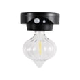 thumbnail image 2 of Eoozwa Solar Motion Sensor Wall Light, Retro Design with Infrared感应, IP65 Waterproof for Backyard Garden Garage Pathway, 4.72x3.54in, 2 of 5