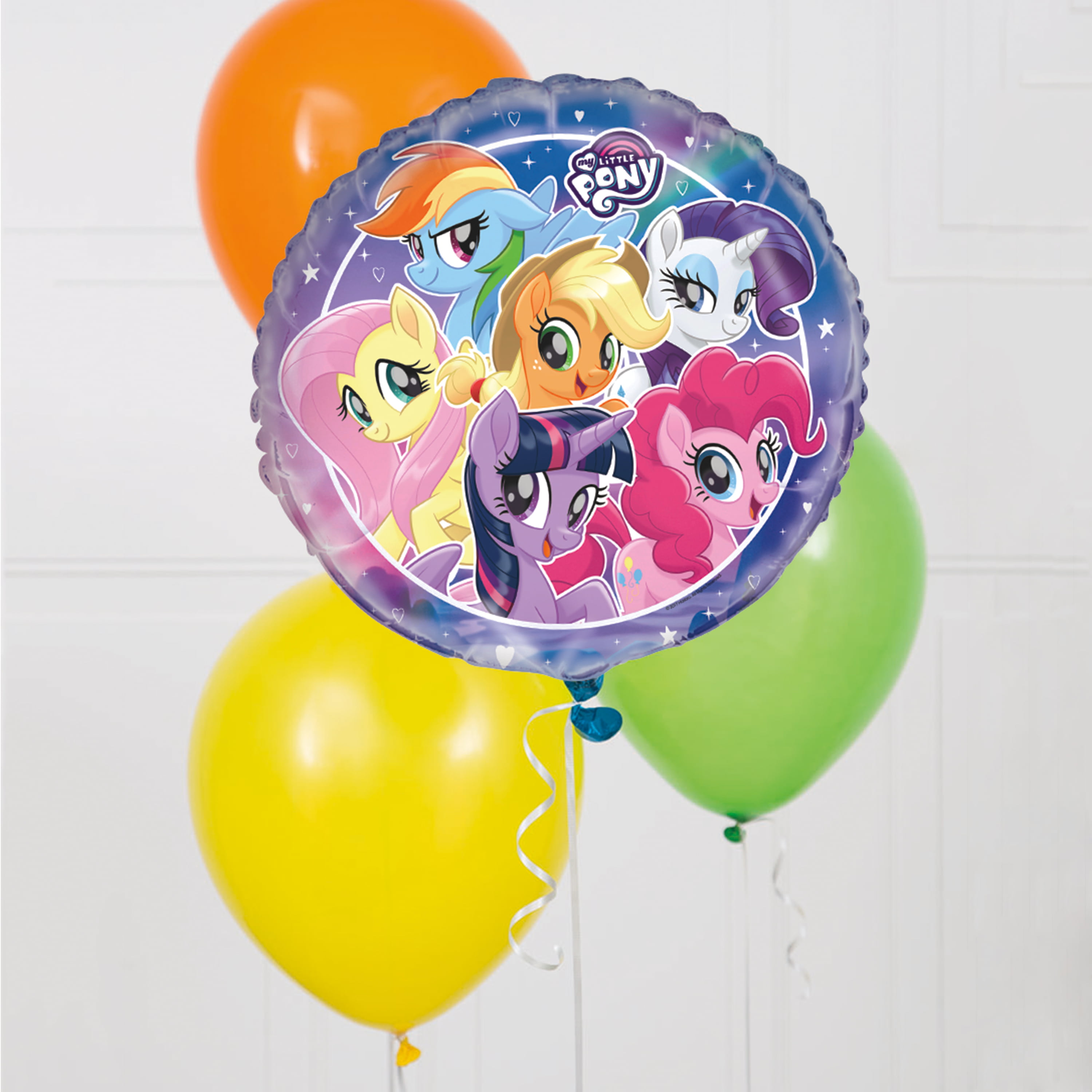 4x 18" My Little Pony Happy Birthday Foil Mylar Balloon Party Decoration!