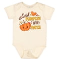 thumbnail image 3 of Inktastic Cutest Pumpkin in the Patch with Orange Heart Boys or Girls Baby Bodysuit, 3 of 5