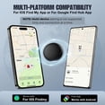thumbnail image 3 of WAAYEEPAL Pet Tracker Collar for Cats, Bluetooth Anti-Lost Tag, No Subscription, Works with Apple Find My & Google Find Device, Black, 3 of 8