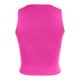 thumbnail image 5 of Camiseta sin mangas corta para mujer - Básico informal de verano - Sin mangas - Poliéster/spandex - Ideal para la playa/fiestas - Se recomienda llevar un sujetador deportivo debajo - Tallas XS-L, 5 of 5