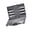 Grey, variant on Lerpwige Foldable Rolls Up PU Backgammon Board Backgammon Game Mat With Piece Ideal For Picnics Parties And Gifts