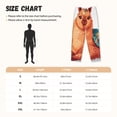 thumbnail image 3 of Balery Cozy Knitting Llama Pantalones de pijama para mujer, pijamas ultraligeros, pantalones de estar por casa-3X-Large, 3 of 6