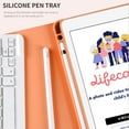 thumbnail image 3 of Timoom IPad 10.2" Keyboard Case iPad 8th Generation (2020) / iPad 7th Generation (2019) 10.2" Inch Keyboard Case with Pencil Holder Soft TPU Back Cover, Wireless Bluetooth Keyboard 10.2" inch case, 3 of 8
