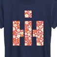 thumbnail image 3 of International Harvester Floral Fill Logo - Women's Short Sleeve Graphic T-Shirt, 3 of 6