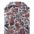 thumbnail image 5 of Ma Croix Men's Premium Button Down Shirt Paisley Printed Tailored Slim Fit, 5 of 8