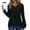 c01Black, variant on JGGSPWM Tunic Sweaters for Women Long Sleeve Shirts Crew Neck Tops with Buttons Fall Fashion Outfits Winter Blouses Brown XXL