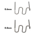 thumbnail image 3 of 500pcs Plastic Repair Machine Welding Hot Stapler Pre Cut Waves Staple 0.6mm/0.8mm Big Waves, 3 of 7