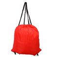 thumbnail image 5 of Mochila con cordón de 5 colores, bolsa plegable impermeable, almacenamiento deportivo para viajes en casa (rojo), 5 of 5