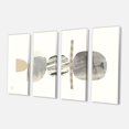 thumbnail image 1 of Designart - Geometric Balance Neutral I - Shabby Chic Canvas Art, 1 of 1