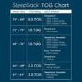 thumbnail image 4 of HALO SleepSack Swaddle 1.5 ToG - Pink (Small, 13-18 lbs), 4 of 5