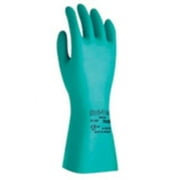 Ansell Size 10 Grn Sol-Vex 18" Unlined 22 mil Nitrile Glove 5 Pairs
