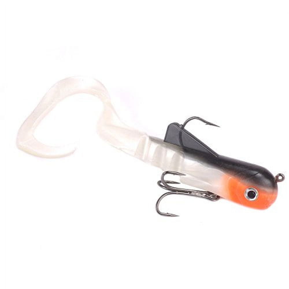 Lot De 5 Leurres De Pêche Souples 3D 80mm/9g Lot De 5 Leurres De Pêche Souples 3D 80mm/9g