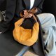 thumbnail image 5 of Bolso Cuerno Vaca Ins Axila Retro Otoño E Invierno Hombro Gamuza Coreana C (marrón), 5 of 9