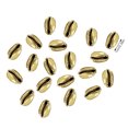thumbnail image 4 of pitrice 20pcs Natural Cowrie Shell Beads Decorative Shell Craft Making Supplies Fadeless Conch Bracelet Accessories, 4 of 8
