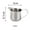 90 mL, variant on Kitchen Stainless Steel Milk Frothing Pitcher Espresso Steam Coffee Barista-Craf Latte Cappuccino Milk Cup Frothing Jug Pitcher